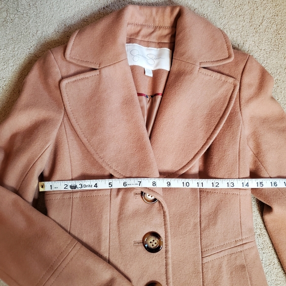 JESSICA SIMPSON Camel Coat SIZE XS - Picture 5 of 5
